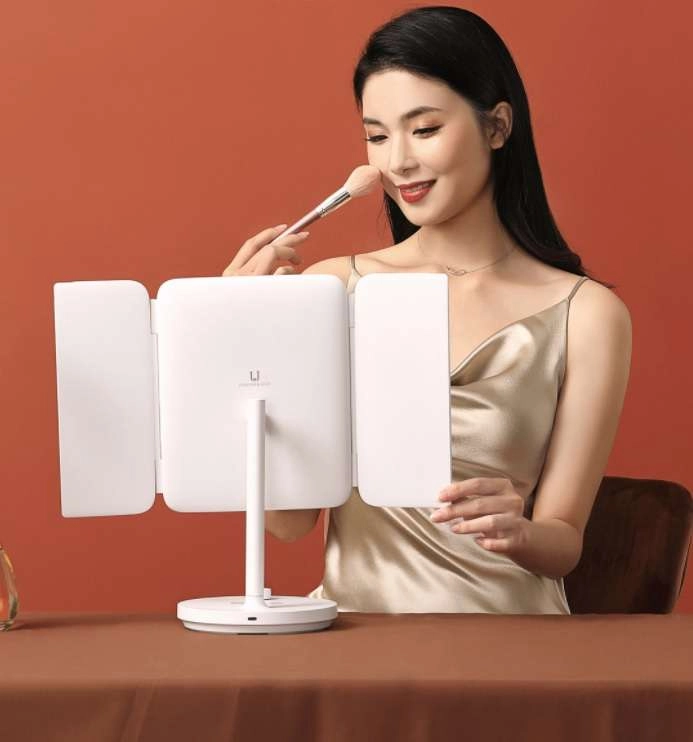 Gương trang điểm gấp kỹ thuật số JORDAN & JUDY NV536